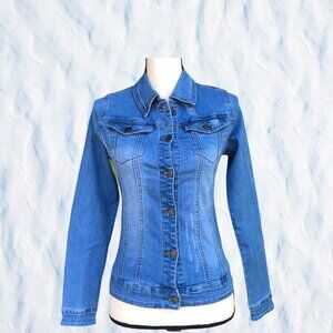 Prestige Denim‎ usa  Distressed Jean Jacket…
